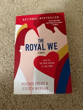 The Royal We by Heather Cocks & Jessica Morgan - Red & Blue Cover